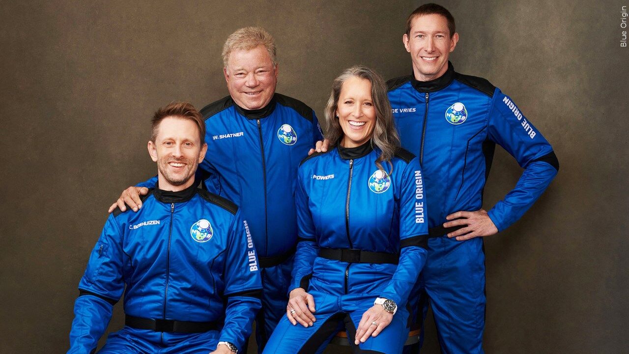 William Shatner on Blue Origin